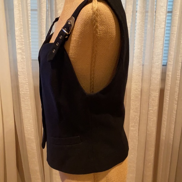 Creator fabulous black wool vest, size S - Picture 3 of 8